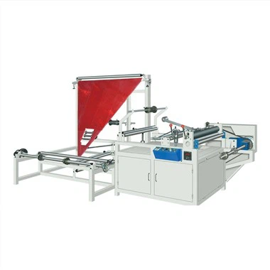 Автоматическая машина для складывания и перемотки пластиковой пленки