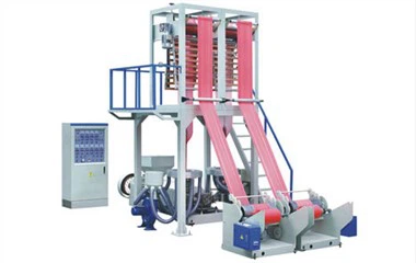 Машина для выдувания пленки с двойной головкой