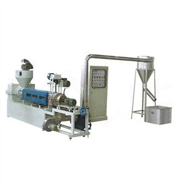 Машина для переработки пластика с охлаждением ветром